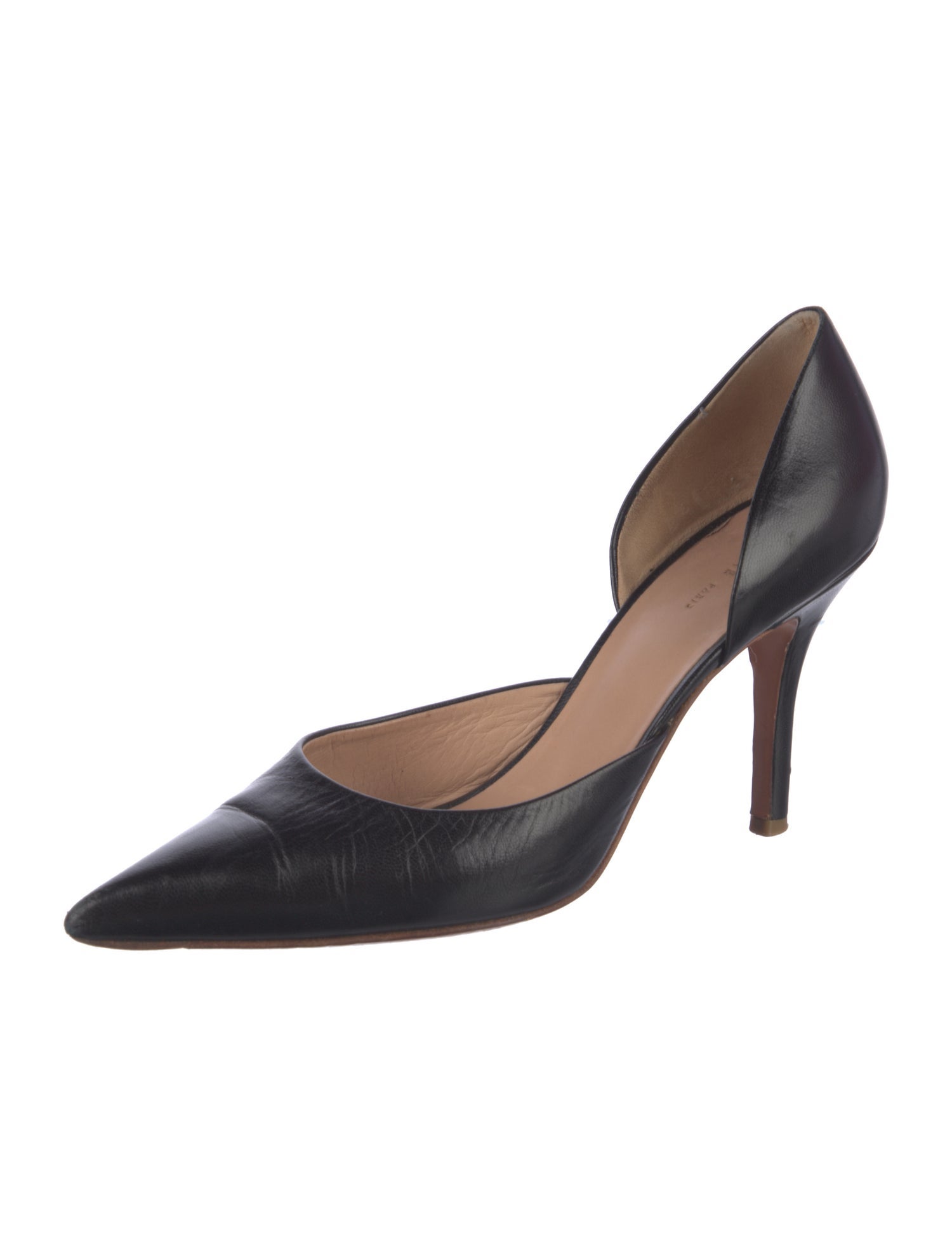 Celine Leather D'Orsay Pumps