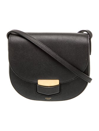 Celine Leather Trotteur Small