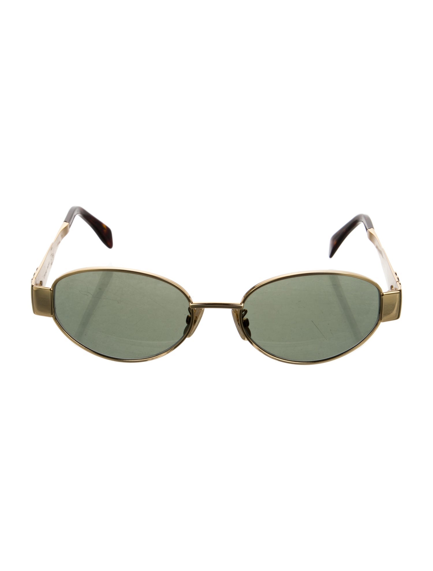 Celine Round Tinted Sunglasses