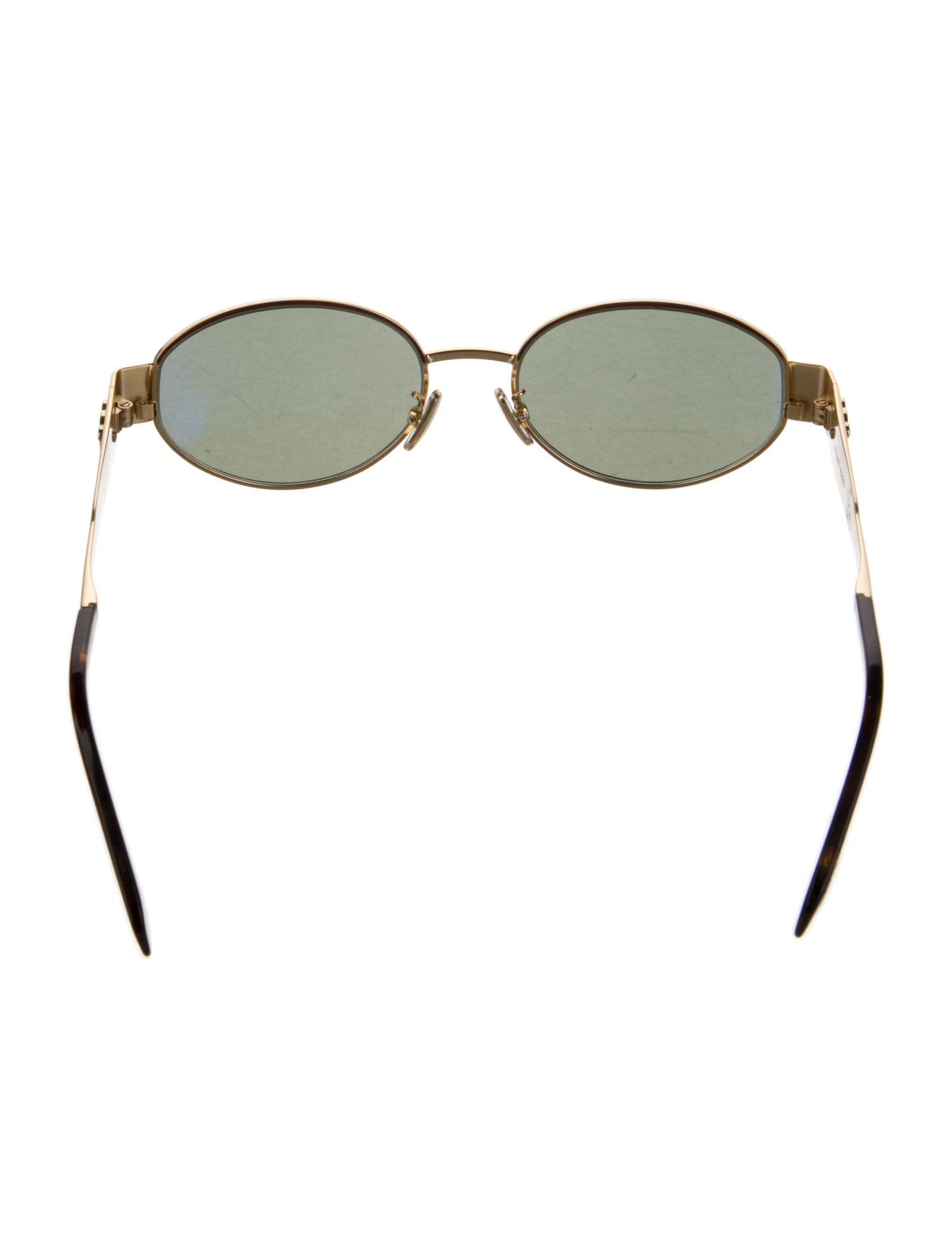 Celine Round Tinted Sunglasses