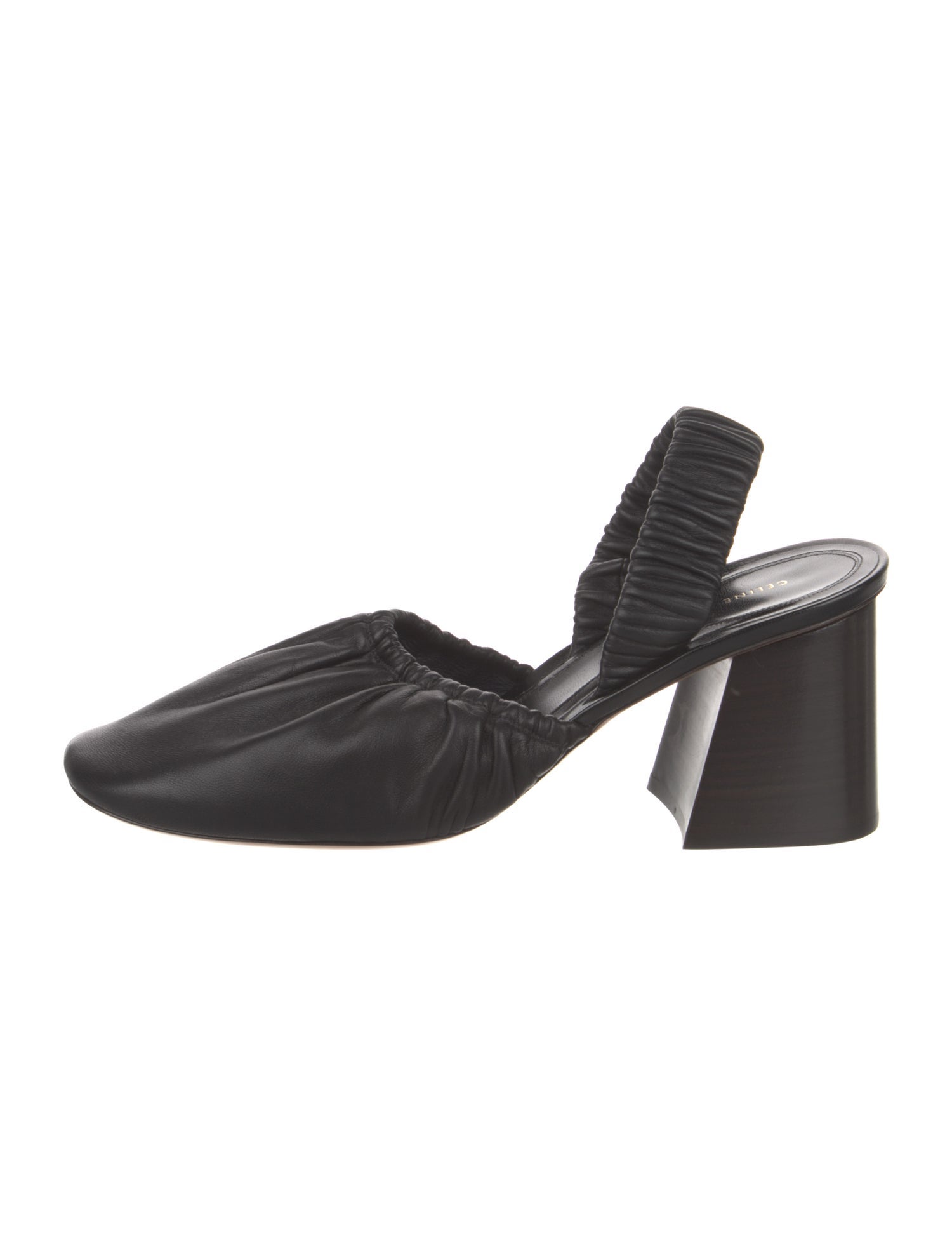 Celine Leather Slingback Pumps