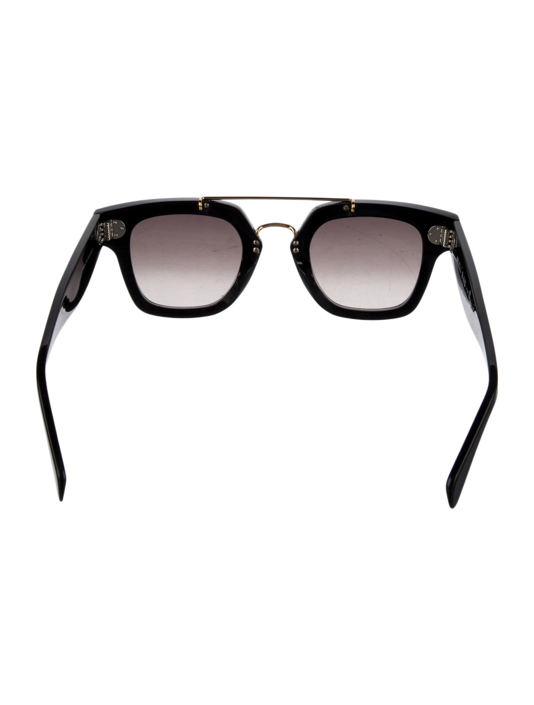 Celine Wayfarer Gradient Sunglasses