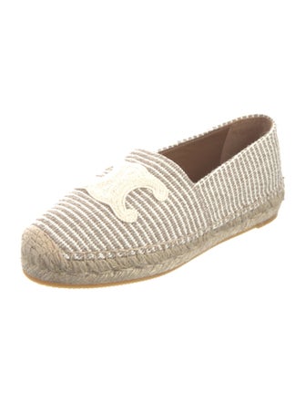 Celine Canvas Striped Espadrilles