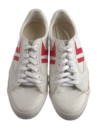 Celine Canvas Printed Sneakers