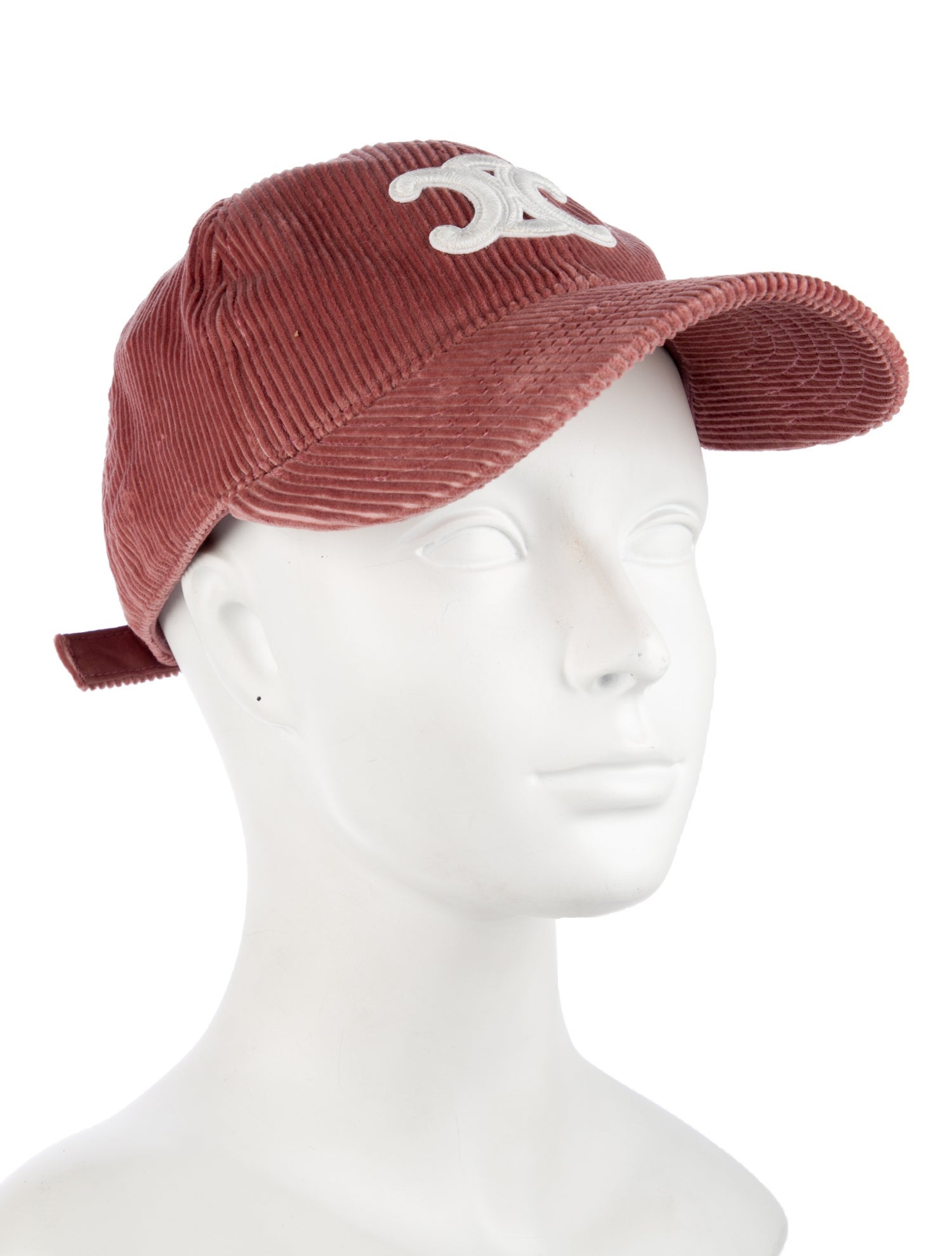 Celine Triomphe Corduroy Cap