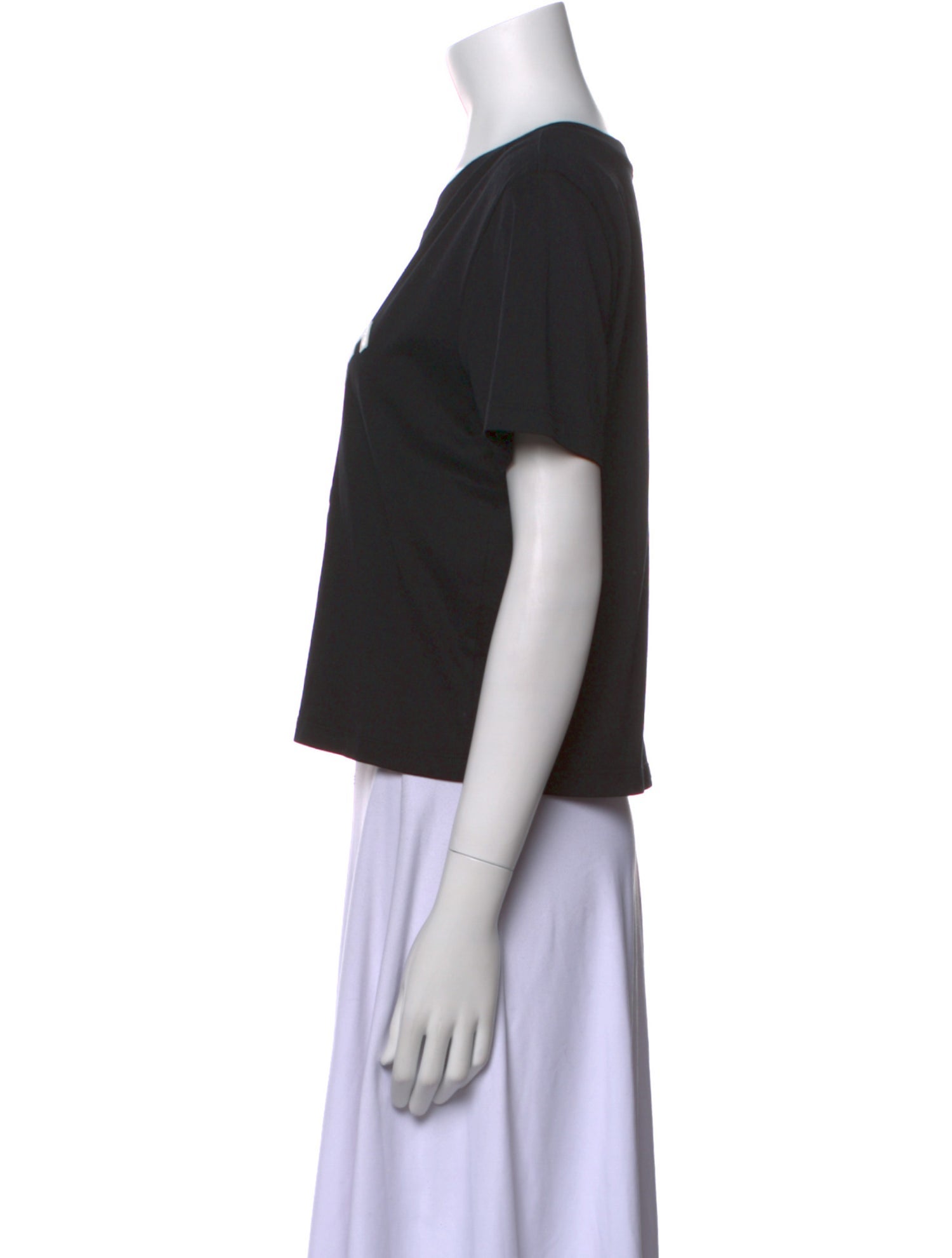 Celine Graphic Print Crew Neck T-Shirt