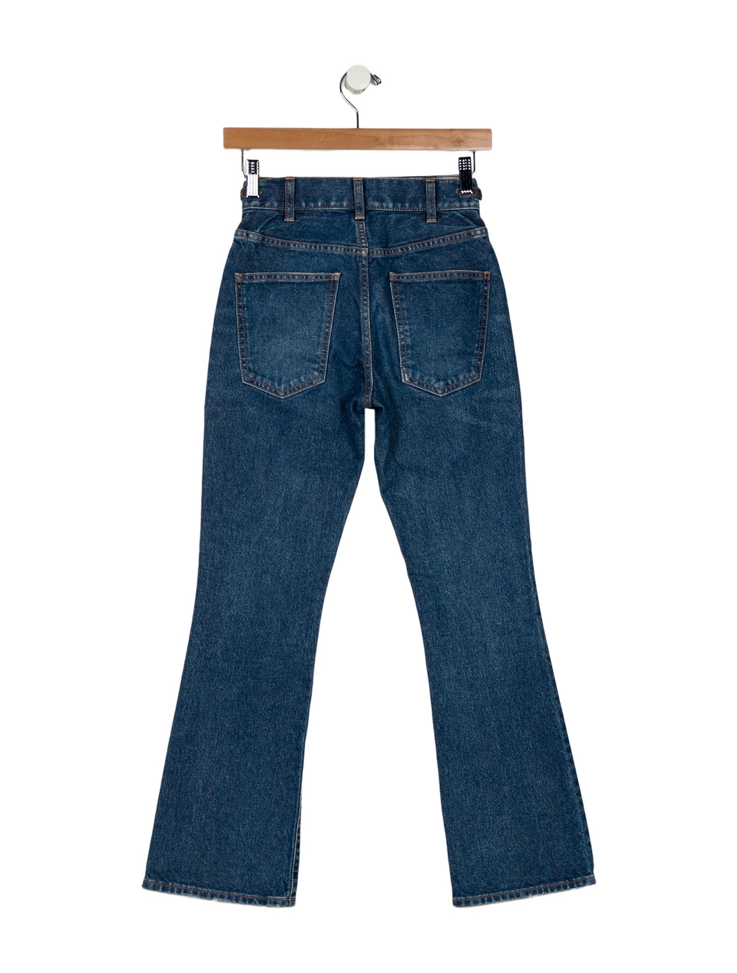 Celine Mid-Rise Straight Leg Jeans