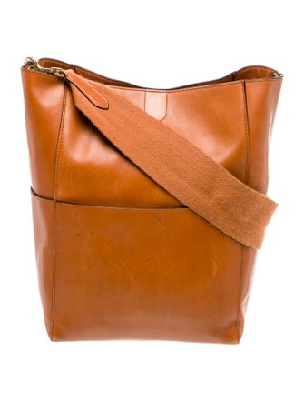 Celine Leather Seau Sangle Medium