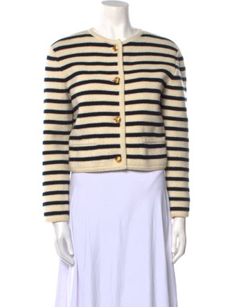 Celine Wool Striped Sweater