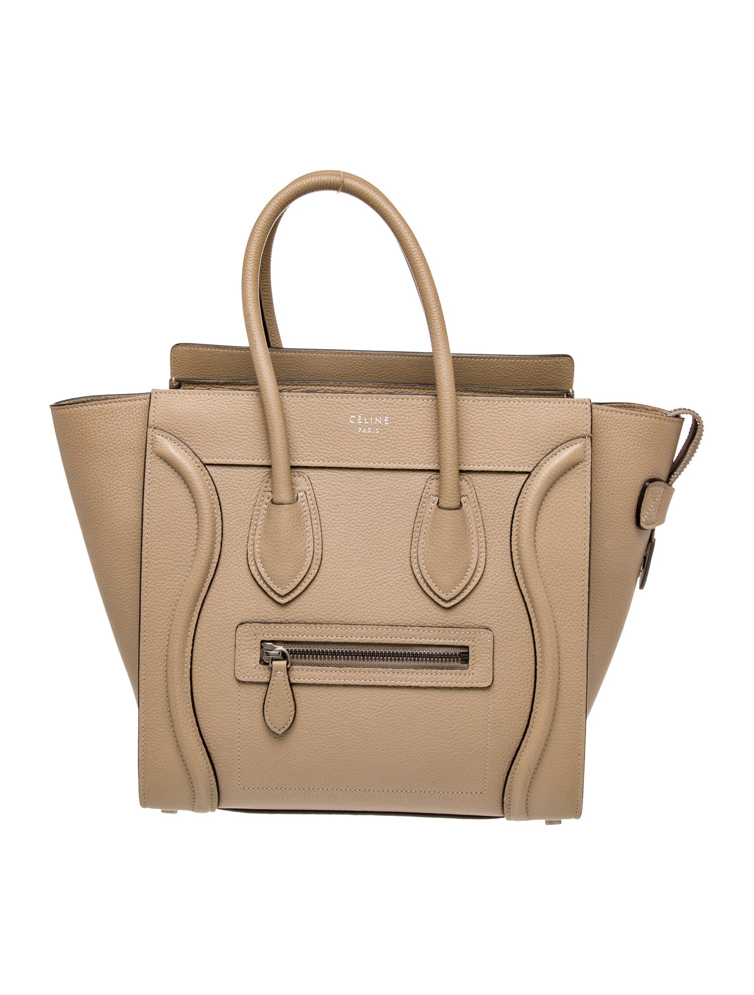 Celine Leather Luggage Micro