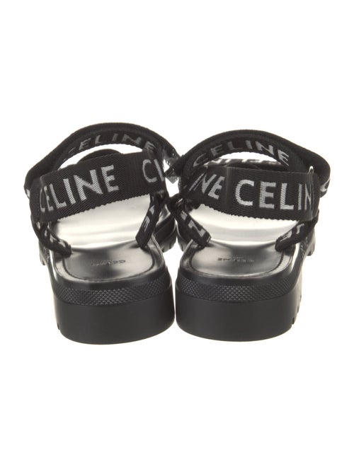 Celine Canvas Printed Sandals