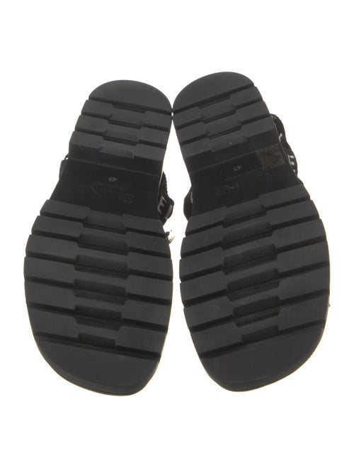 Celine Canvas Printed Sandals