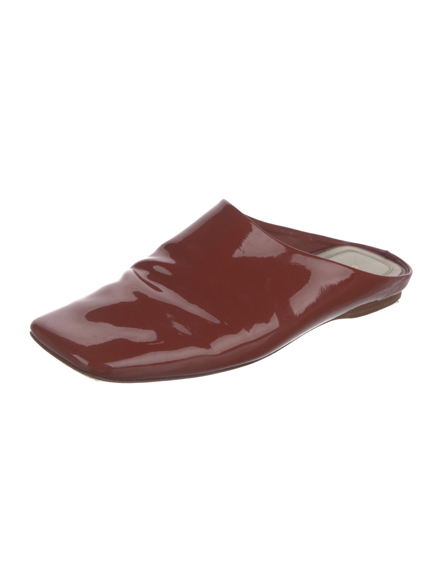 Celine Patent Leather Mules