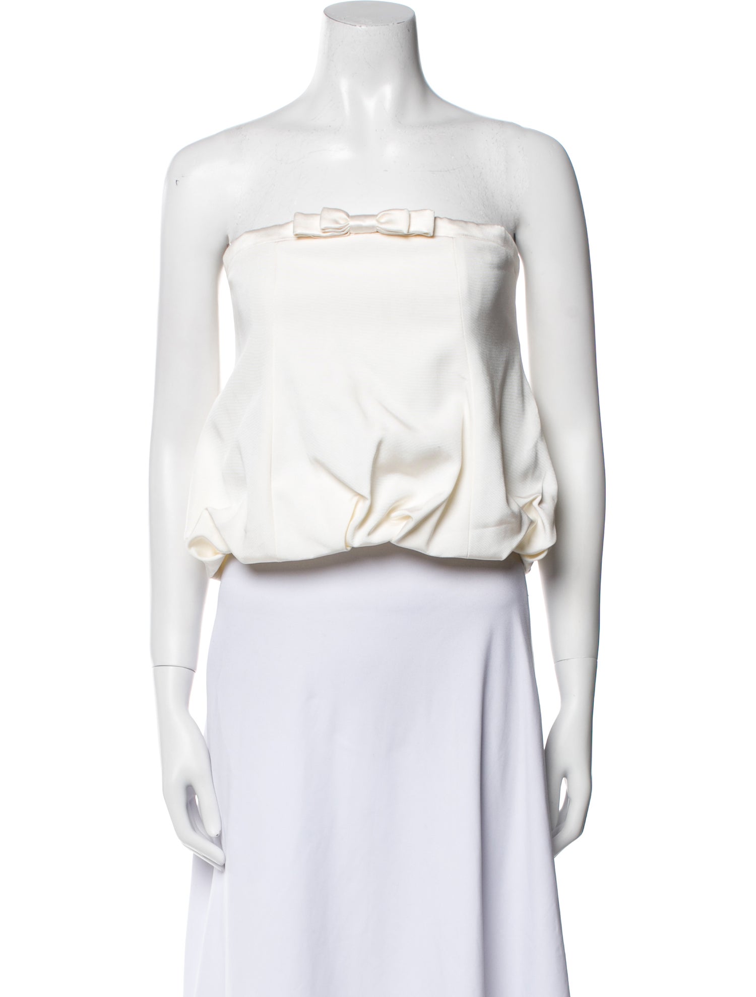 Celine Bustier Silk Crop Top w/ Tags