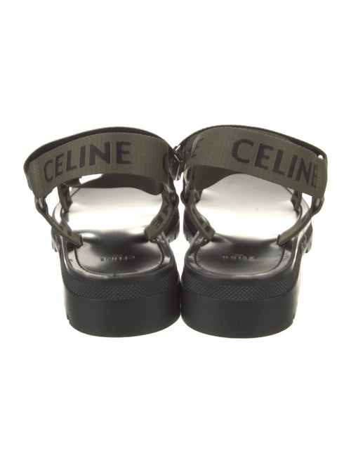 Celine Canvas Printed Sandals