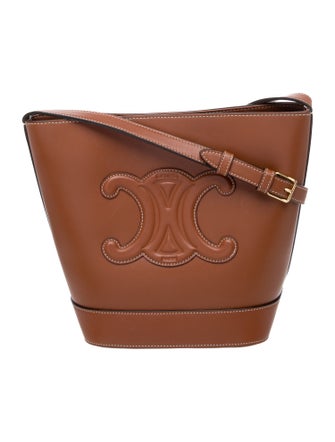 Celine Triomphe Bucket Bag Small