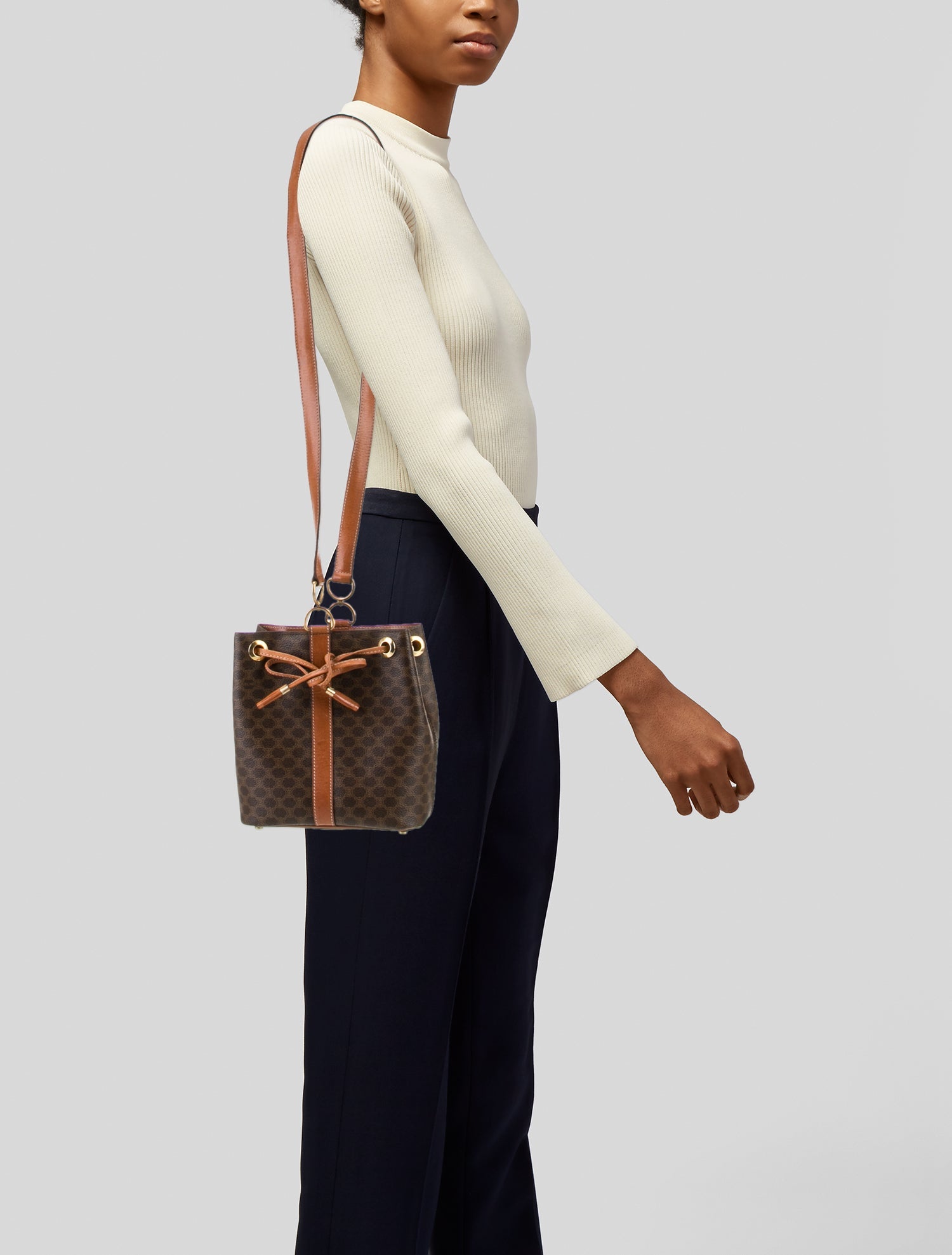 Celine Macadam Bucket Bag