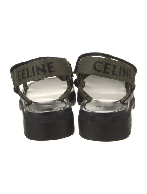 Celine Canvas Printed Sandals