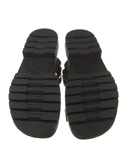 Celine Canvas Printed Sandals