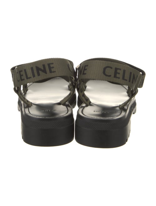 Celine Canvas Printed Sandals