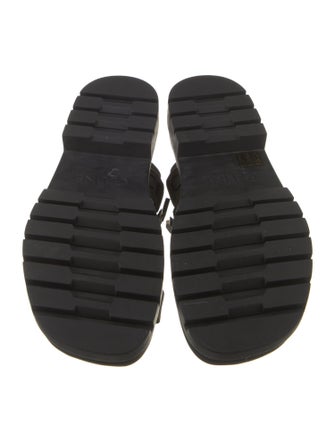 Celine Canvas Printed Sandals