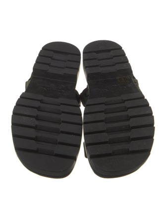 Celine Canvas Printed Sandals