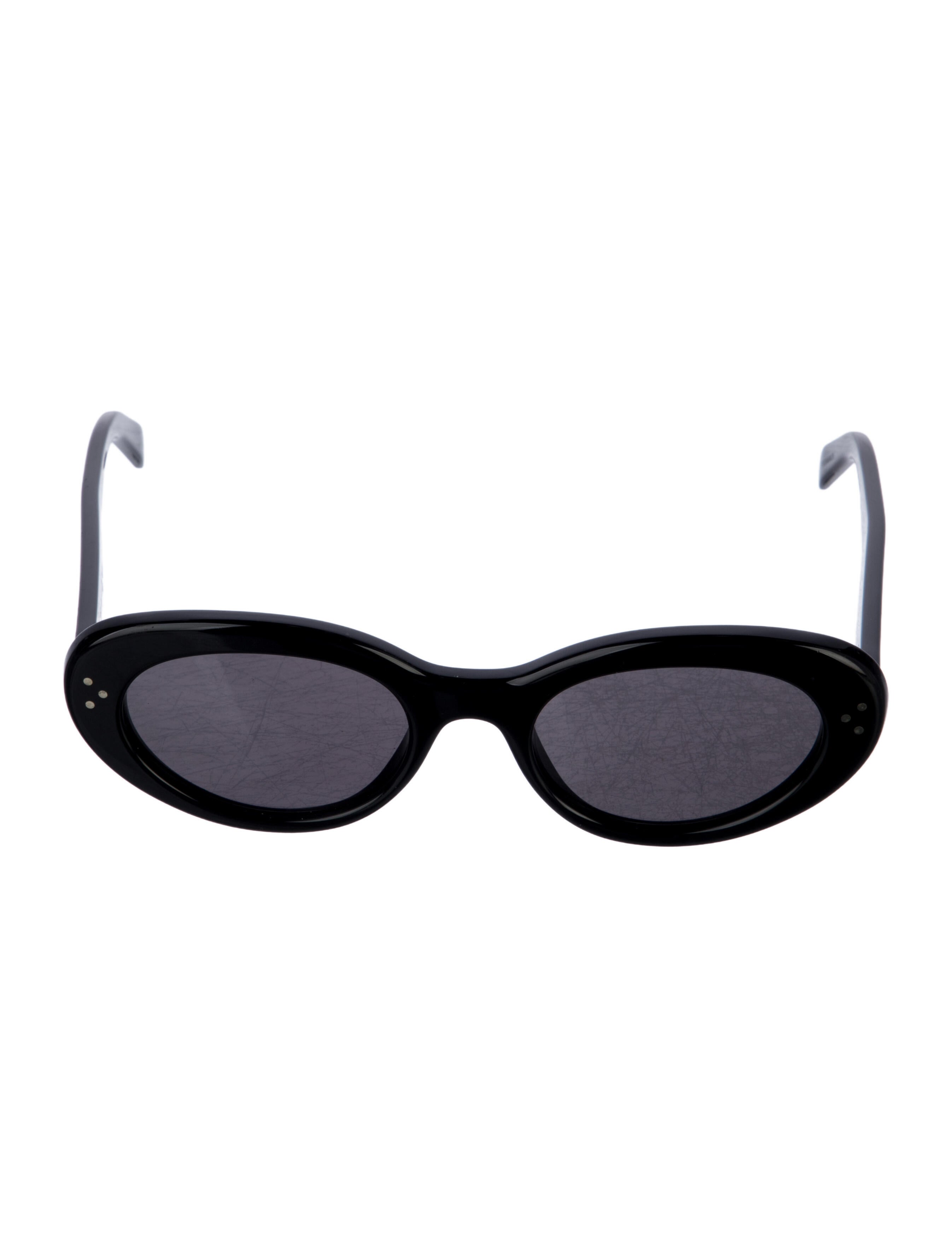 Celine Round Tinted Sunglasses