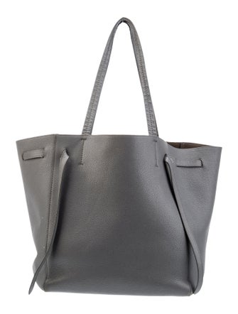 Celine Leather Cabas Phantom w/Belt Small