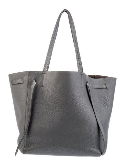 Celine Leather Cabas Phantom w/Belt Small