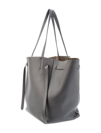 Celine Leather Cabas Phantom w/Belt Small