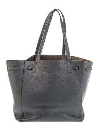 Celine Leather Cabas Phantom w/Belt Small