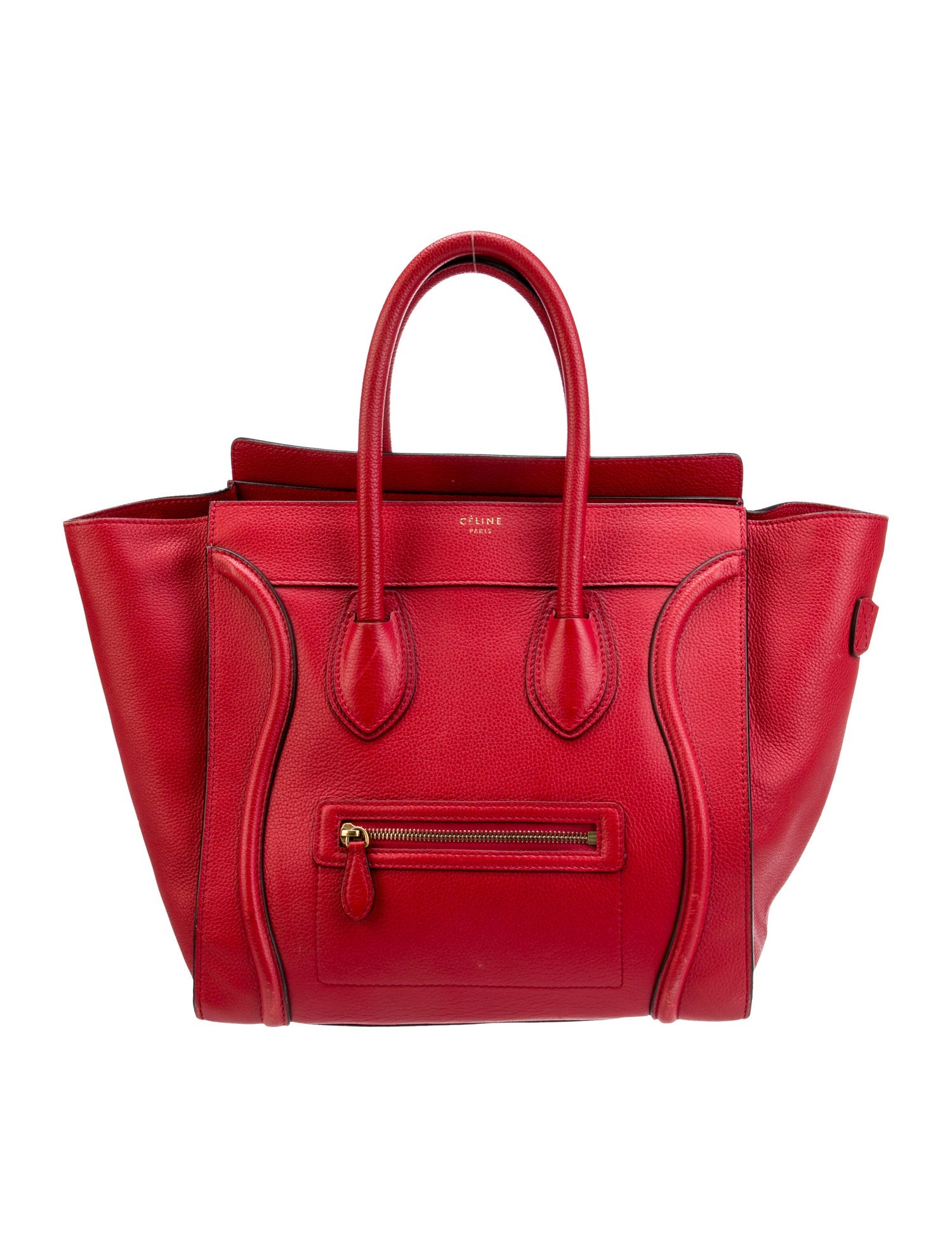 Celine Leather Luggage Mini