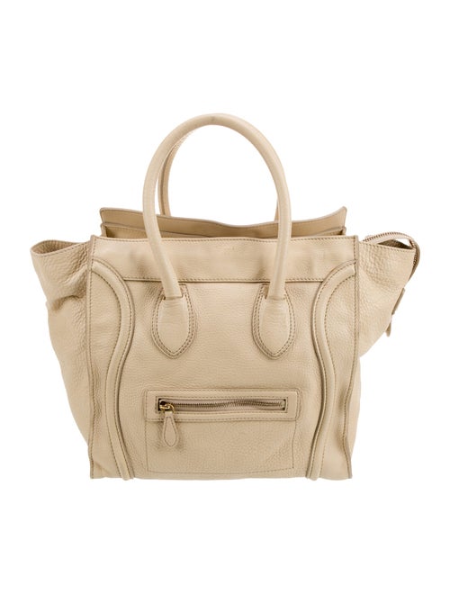 Celine Leather Luggage Mini Vintage