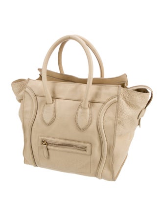 Celine Leather Luggage Mini Vintage