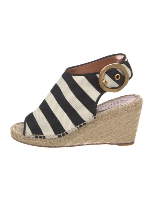 Celine Canvas Striped Espadrilles