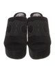 Celine Velvet Embroidered Accent Slides