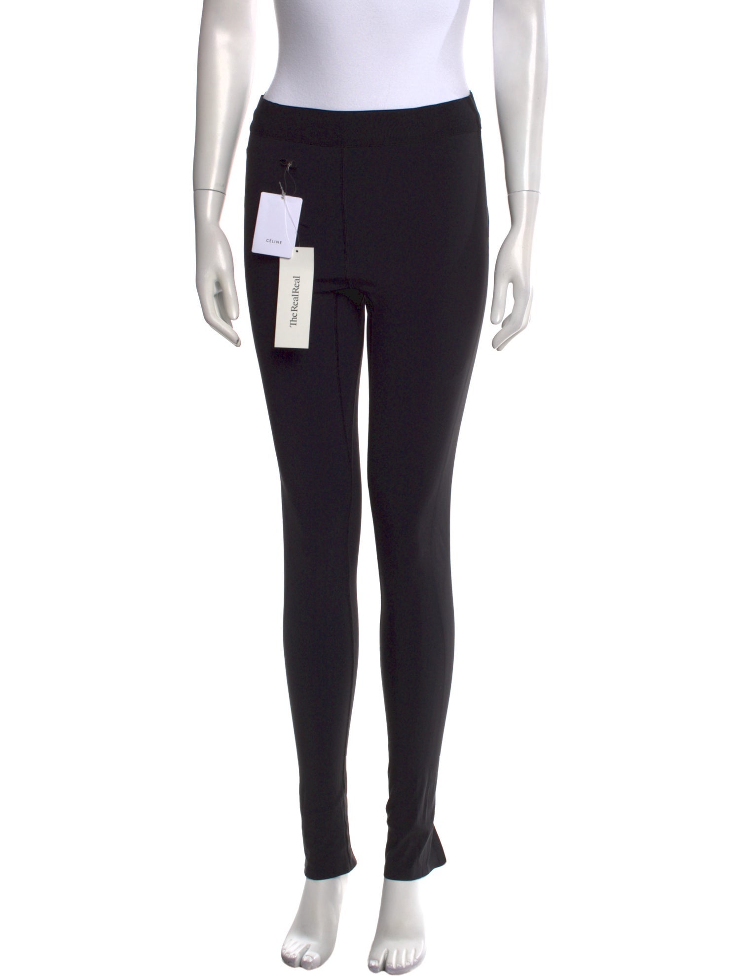 Celine Nylon Skinny Leg Pants