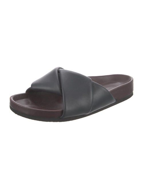 Celine Twist Leather Slides