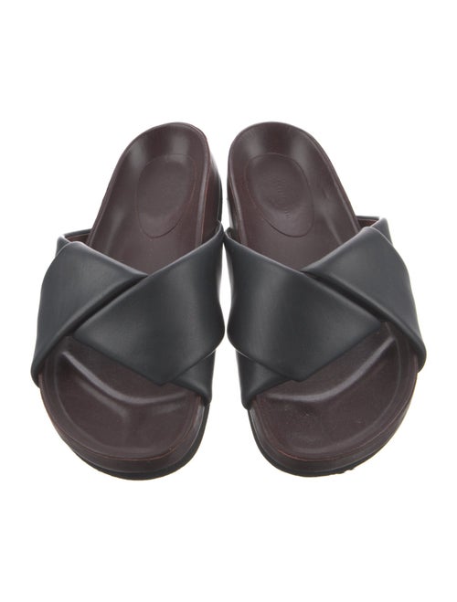 Celine Twist Leather Slides