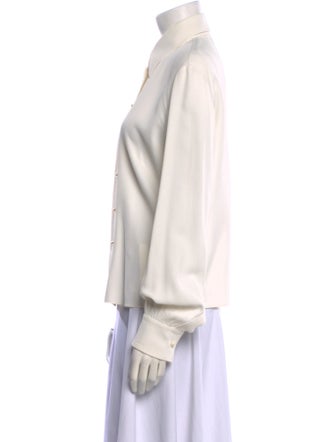 Celine Long Sleeve Long Sleeve Button-Up Top