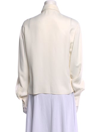 Celine Long Sleeve Long Sleeve Button-Up Top