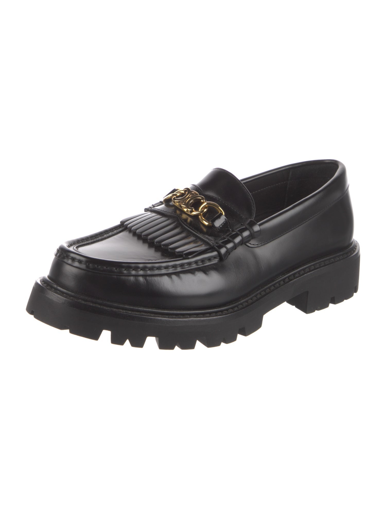 Celine Leather Loafers