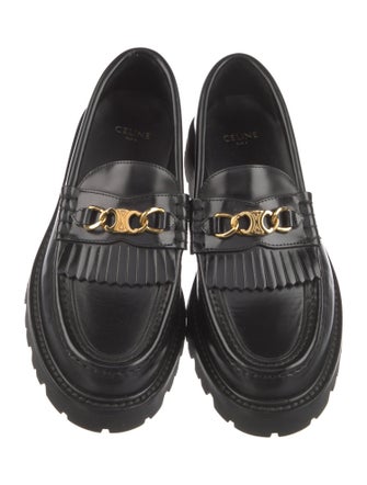 Celine Leather Loafers