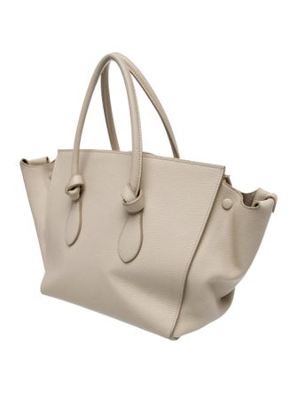 Celine Leather Tie Tote Medium