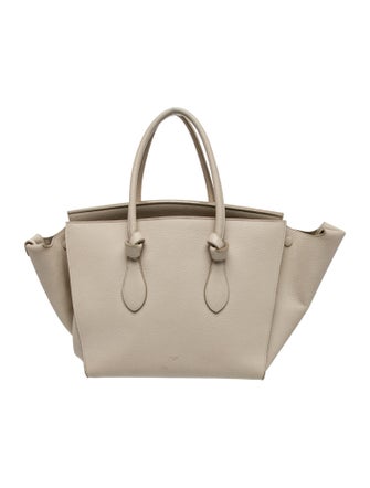 Celine Leather Tie Tote Medium