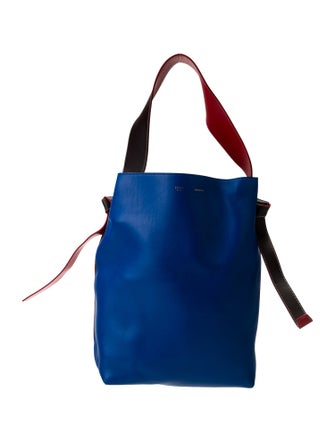 Celine Leather Twisted Cabas