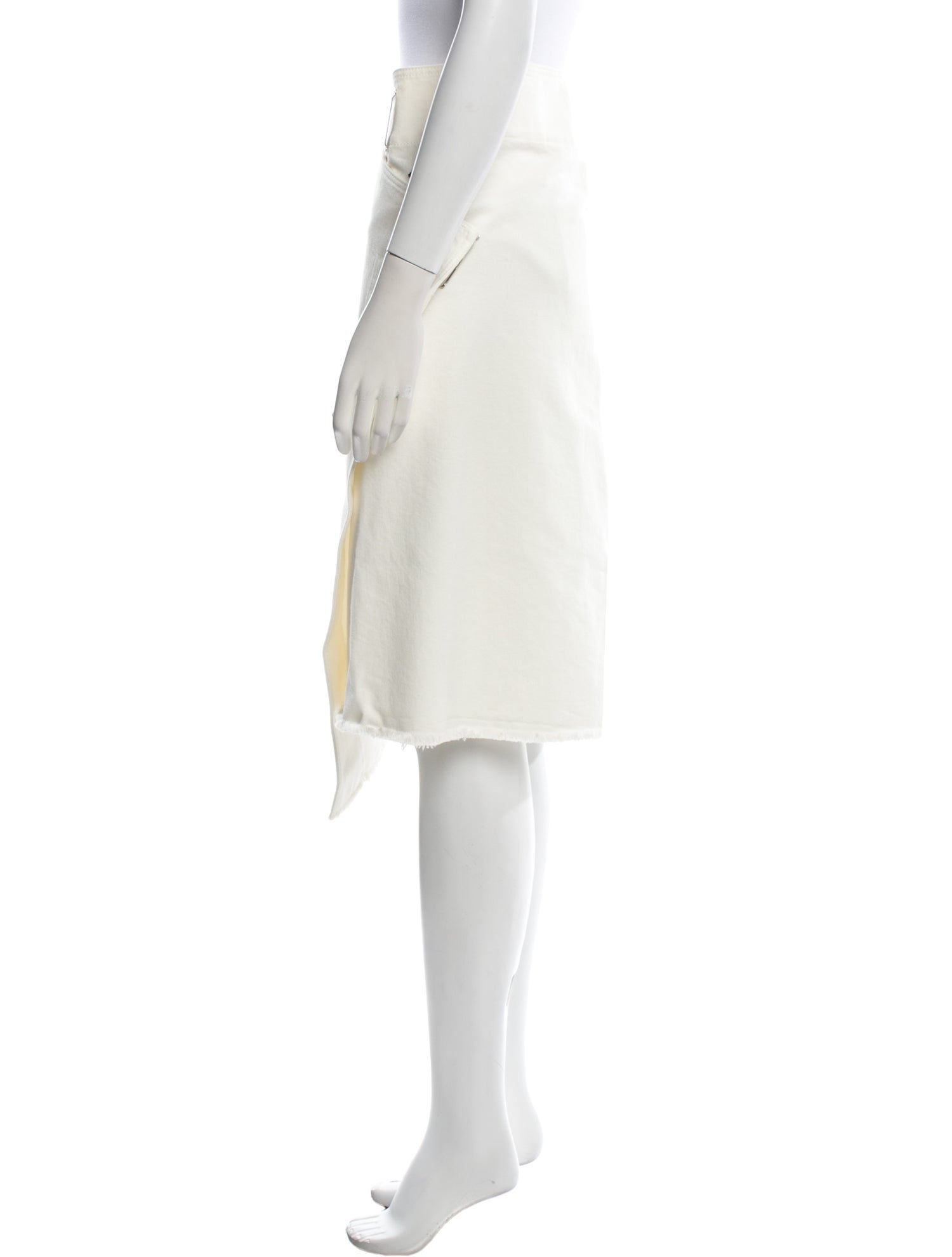 Celine Wrap Knee-Length Skirt