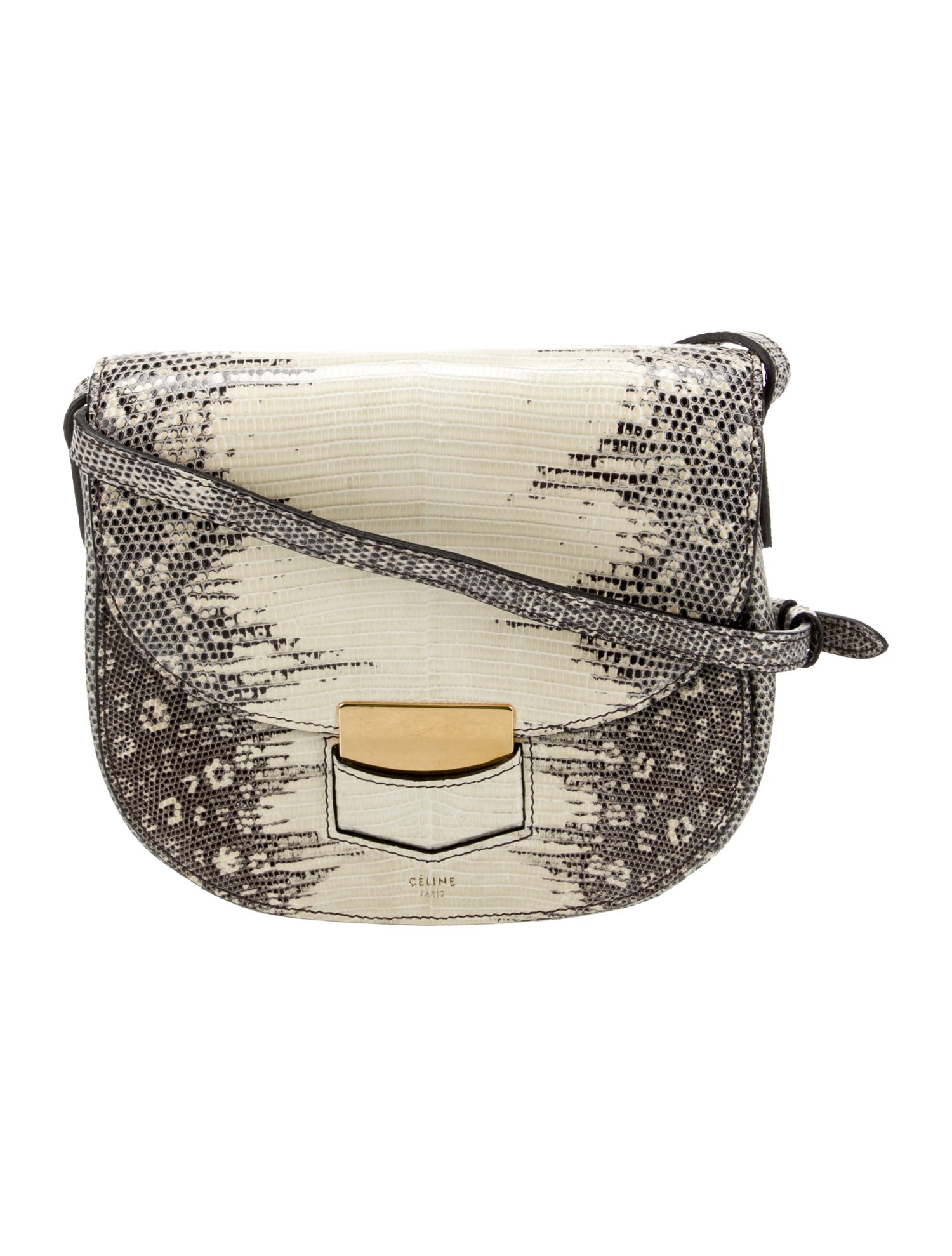 Celine Lizard Trotteur Small