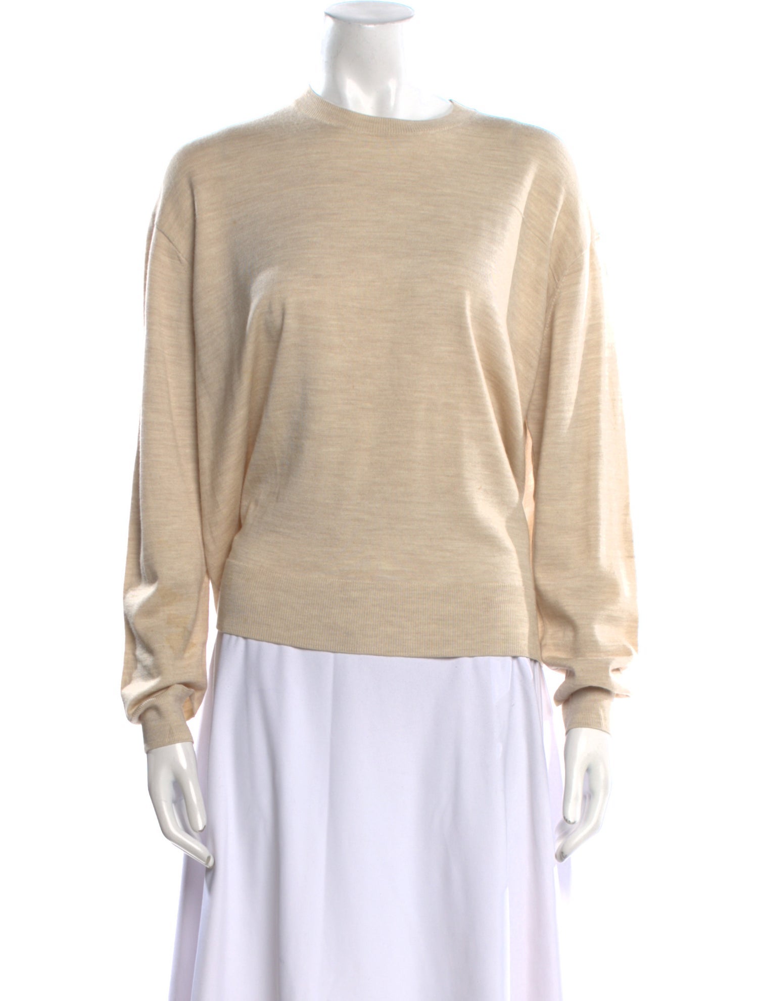 Celine Crewneck Pullover Wool Sweater