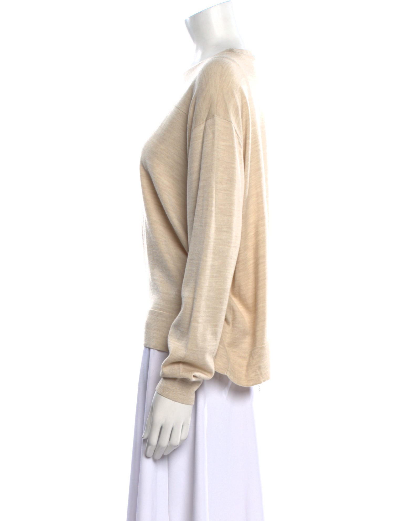 Celine Crewneck Pullover Wool Sweater